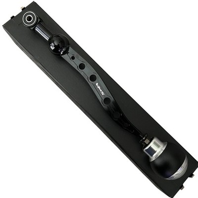 Black Short Shifter + 5 spd Round Shift Knob for Civic CRX Integra 1990 to 2001