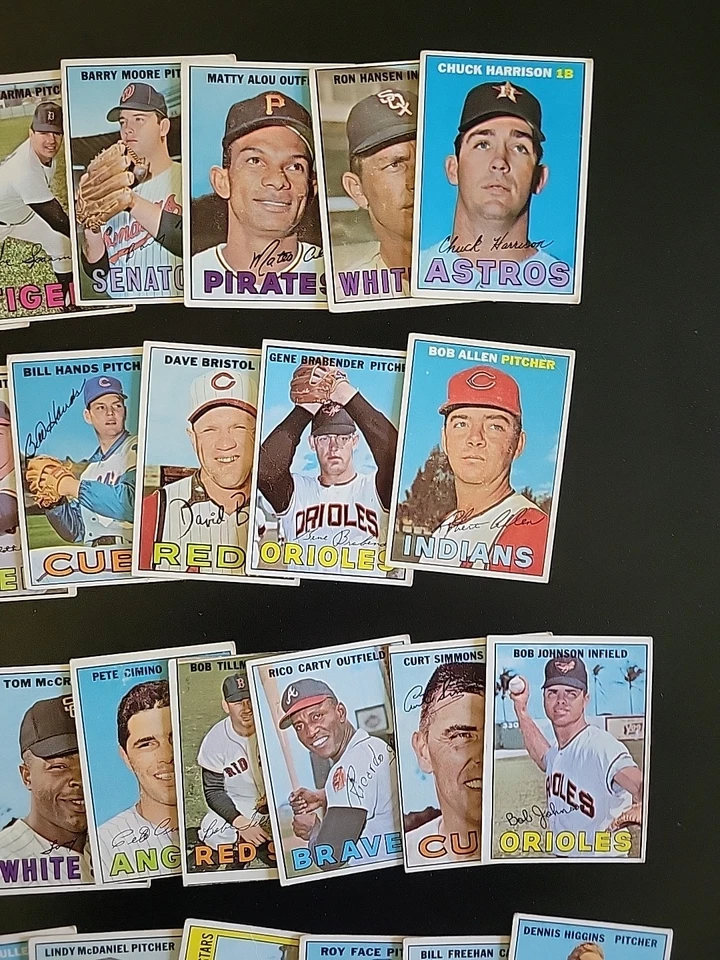 1967 Topps Baseball Card Lot - 50 Different - W/ Johnny Callison and Ralph Terry - Image 4 of 4