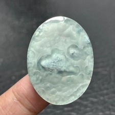 Botryoidal Chalcedony Cabochon 33x25x6mm High Quality 33 ct