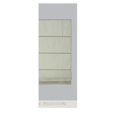 CONCEPT DECOR - TENDA A PACCHETTO CON BINARIO INCLUSO GRIGIO CHIARO 80X175