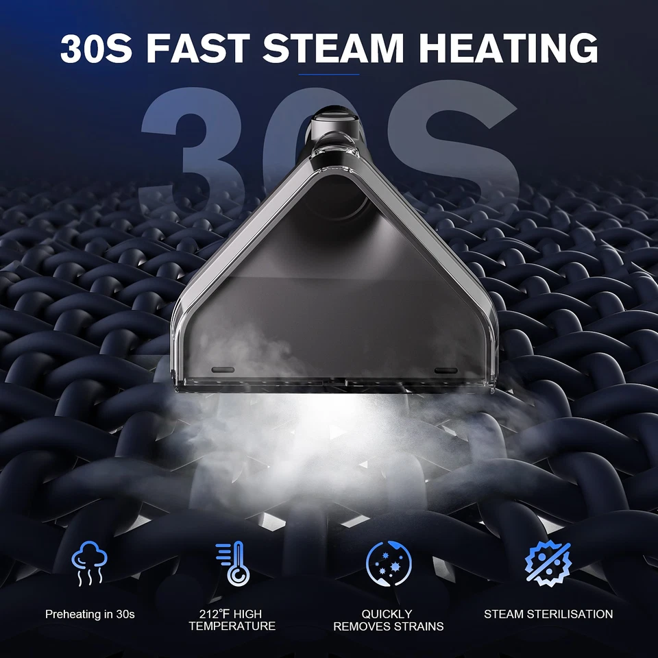 OMESER C688 Dampf Waschsauger Nass Sauger Teppich Polster Reiniger 15000Pa DHL - Bild 4 von 4