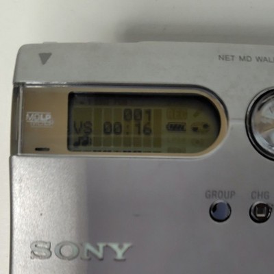SONY MZ-N910 Minidisc MD Player Walkman MDLP G-PROTECTION Tested