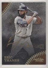 2018 Topps Tier One Prime Performers Bronze Ink /25 Eric Thames #PPA-ET Auto 2t7