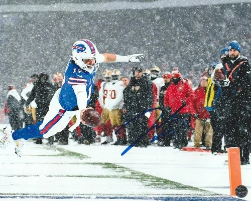 Josh Allen Signed Autographed Buffalo Bills 8x10 Photo COA/Matching Hologram