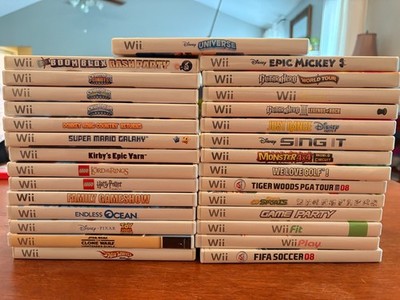 Used Wii Games Bundle (29 games)