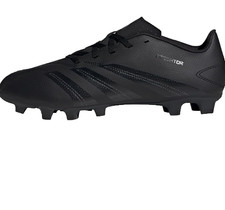 adidas Men's Predator Club Flexible Ground Football Boots, Black- Size 10- NEW