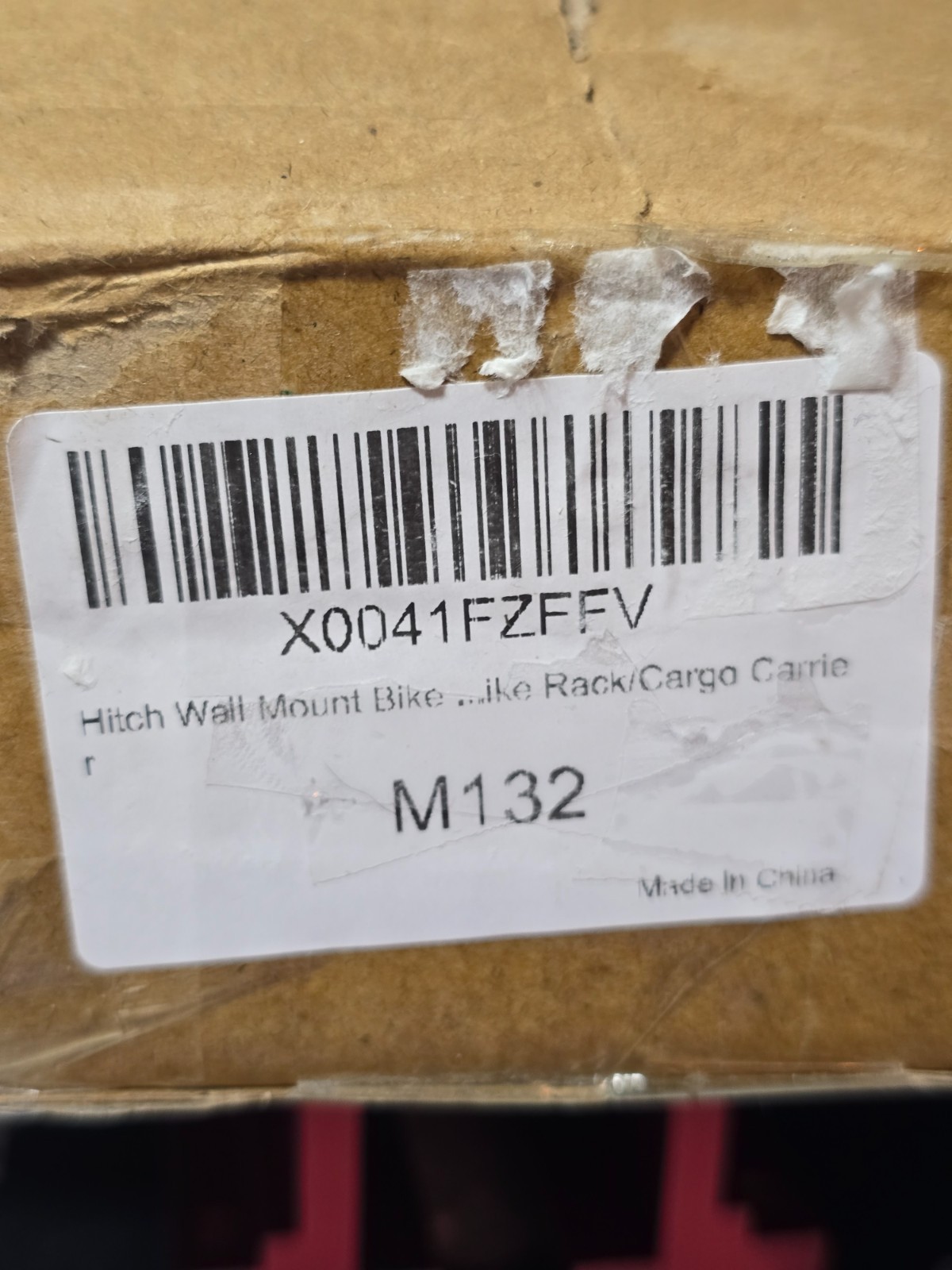 Hitch Wall Mount Bike Rack Receiver Adjustable 1.25" to 2" for Garage Trailer (O