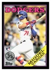 2023 Topps #2T88-33 Miguel Vargas RC BLACK /299 Rookie Card Los Angeles Dodgers