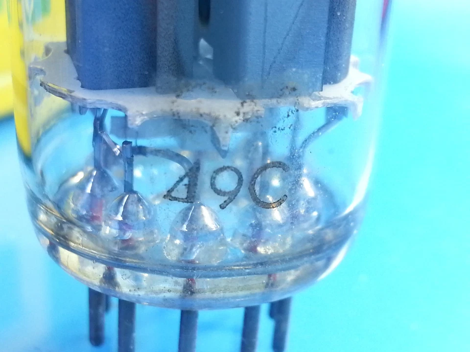 TUBO AMPEREX BUGLE BOY 6DJ8 ECC88 SINGLE D GTR SONIDO SUPER DULCE 1959 Foto 4 de 4