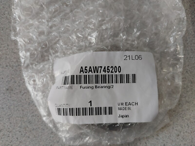 A5AW745000 Genuine Konica Minolta  Fusing Bearing 1 For C1100 C1085 (GEE)