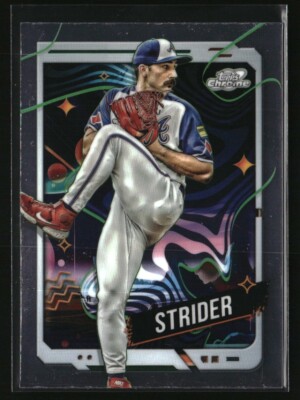 2024 Topps Chrome Cosmic Spencer Strider #51 Braves