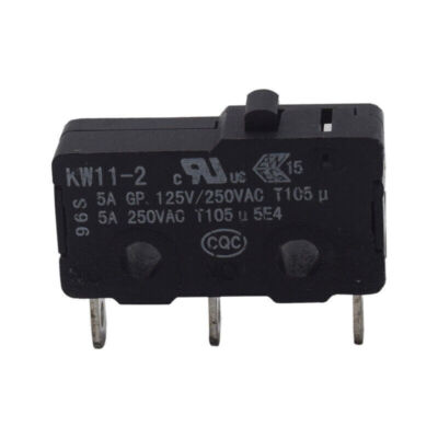 10PCS Buckle Tact Switch KW11-2 5A 250V Microswitch 3PIN