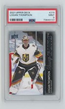 2021-22 Upper Deck UD Young Guns Logan Thompson RC PSA 10 Vegas Golden Knights