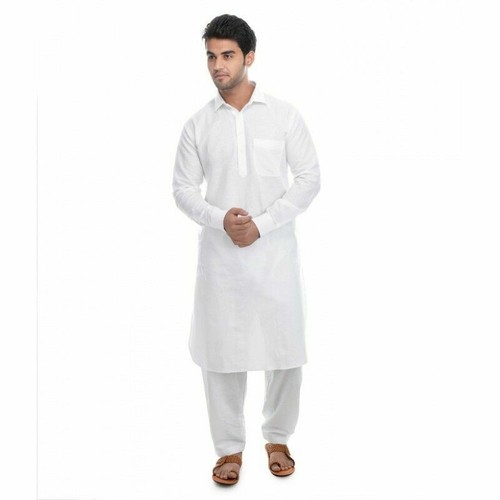 full white pathani