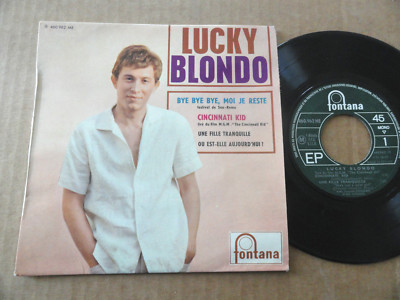 LUCKY BLONDO 45T SCHEIBE '' CINCINNATI KID '' 