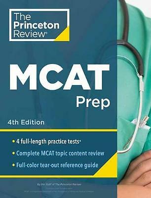 Princeton Review MCAT Prep: 4 Practice Tests   Complete Content Coverage by Prin