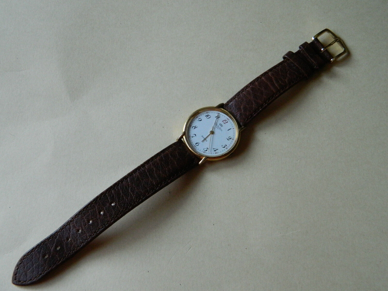 Vintage richelieu watch watch uhr swiss made quartz swiss hirsch