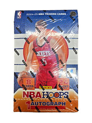 2024-25 PANINI NBA HOOPS BASKETBALL HOBBY BOX - SEALED - SHANNON/KNECHT RC YR
