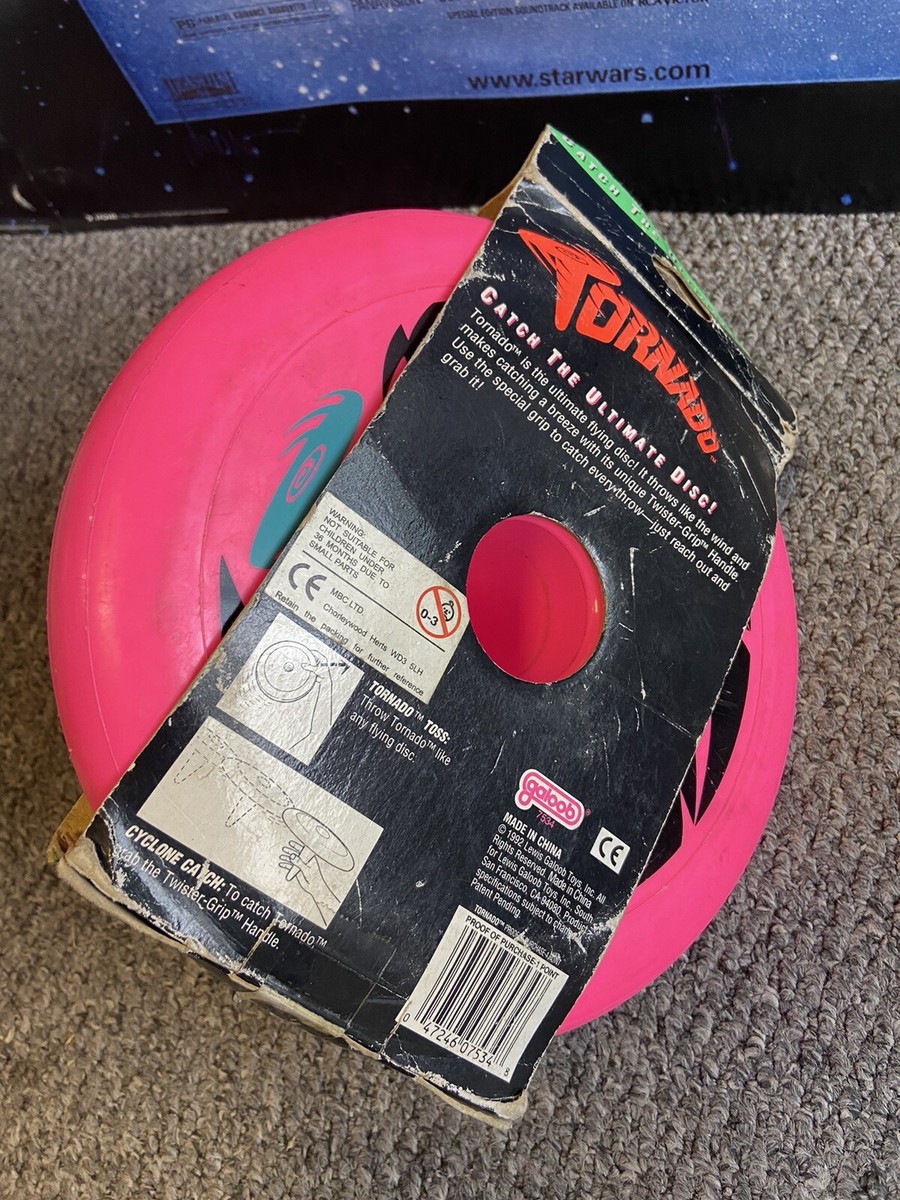 VINTAGE RARE FRISBEE GALOOB 1992 TORNADO ULTIMATE DISC TWISTER