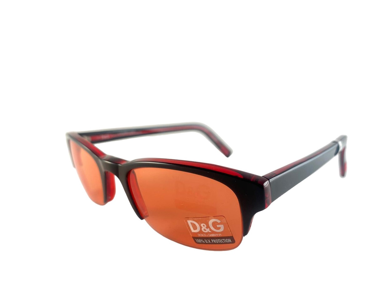 VINTAGE DOLCE GABBANA DG 2039 HALF FRAME SUNGLASSES MADE IN