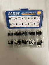 BOJACK 10 Values 48 Pcs TO-220 Package Voltage Regulator - e455