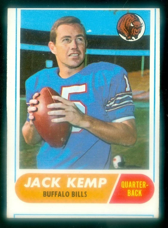 1968 TOPPS #149 JACK KEMP VG