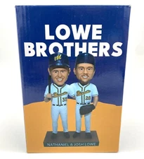 Nathaniel Josh Lowe Brothers Montgomery Biscuits 2024 Bobblehead SGA