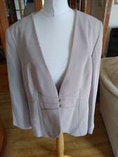 Eastex New Beige Jacket With £139 Tag. Size 14. Lined.