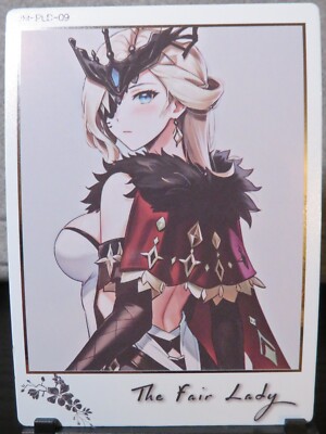 原神 シニョーラ カード La Signora Genshin Impact Polariod Card Collectible Goddess Doujin