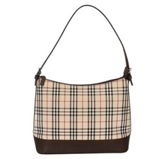[B0007] Burberry Nova Check - borsa a tracolla borsa a tracolla borsa da donna in pelle beige