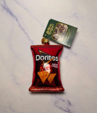 Old World Christmas Glass Doritos Nacho Cheese Chips Christmas Tree Ornament