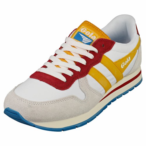 red gola trainers