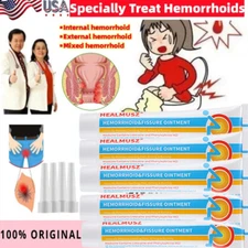 5/3PACK HEALMUSZ HEMORRHOID & FISSURE OINTMENT TREATMENT - 1.5 oz - US STOCK