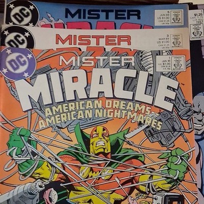 DC Comics Mister Miracle: American Dreams... American Nightmares 1987 (3 Issues)