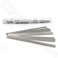 Dental Polishing Strips Stainless Steel 4 MM Med Grit One Side 12/Box
