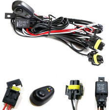 H11/H8 Relay Harness Wire Kit with LED Light On/Off Switch Compatible with Autom