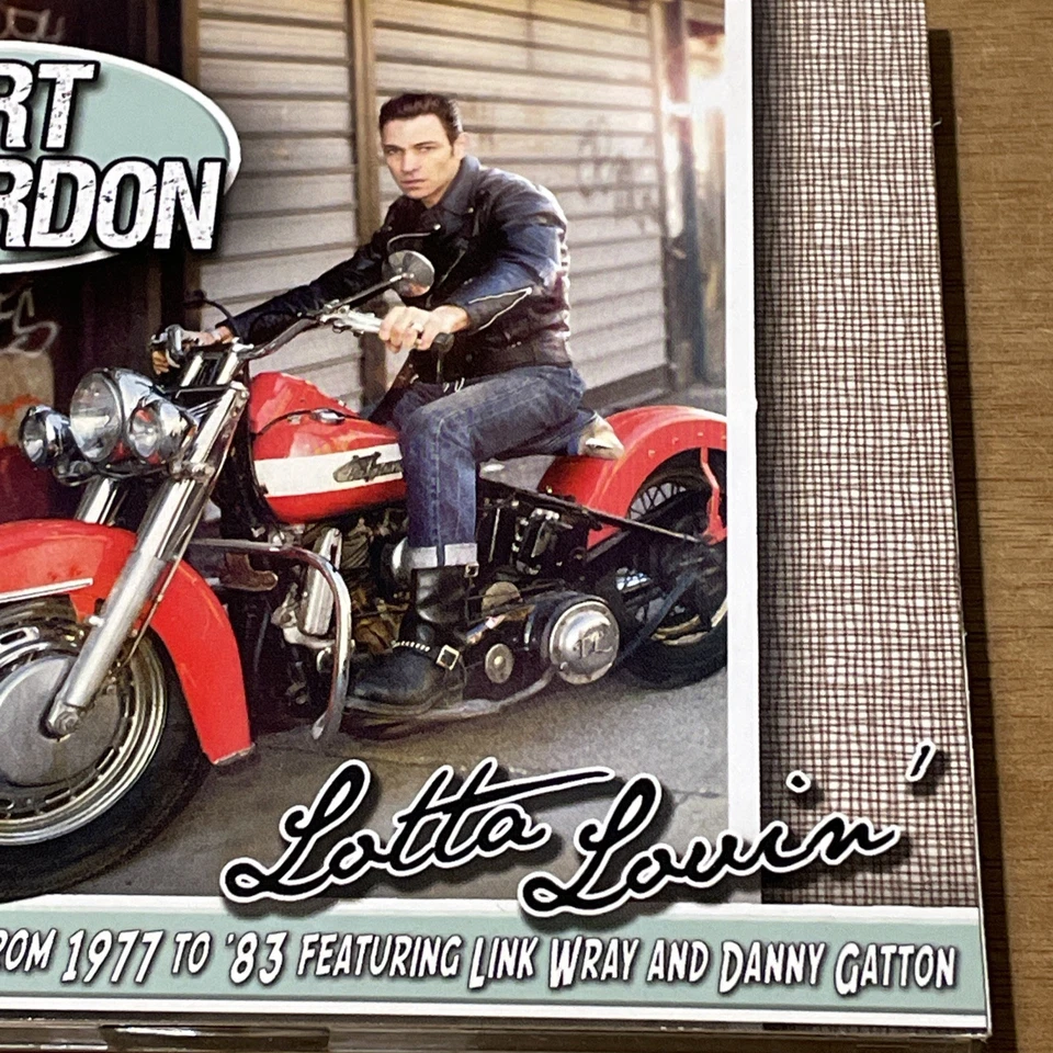 Robert Gordon Lotta Lovin’ Live Recordings ‘77 -83 Feat Link Wray & D Gatton CD Foto 2 de 4