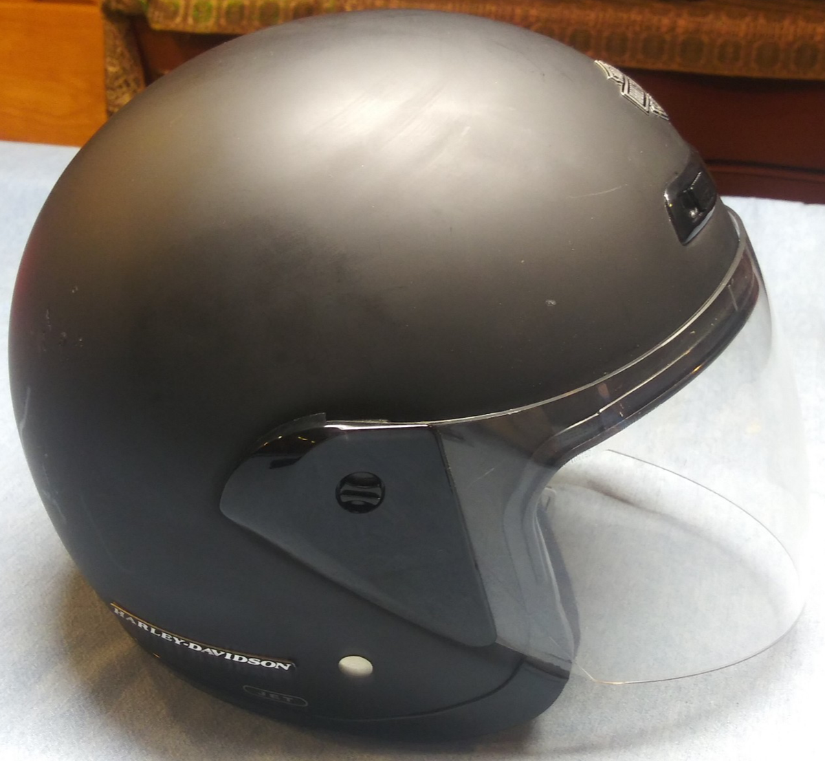 Harley-Davidson Motorcycle Helmet Jet Flat Black Size M 98011-01V