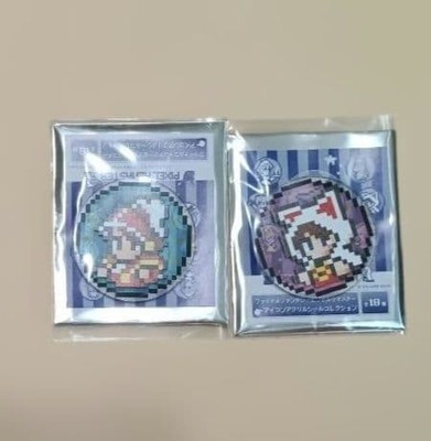Final Fantasy Pixel Remaster Onion Knight Mage Acrylic Seal Set 2 Pieces
