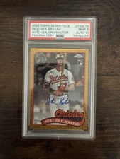 2024 Topps - 1989 Topps Chrome Silver Pack Heston Kjerstad #T89C-79 Gold /50