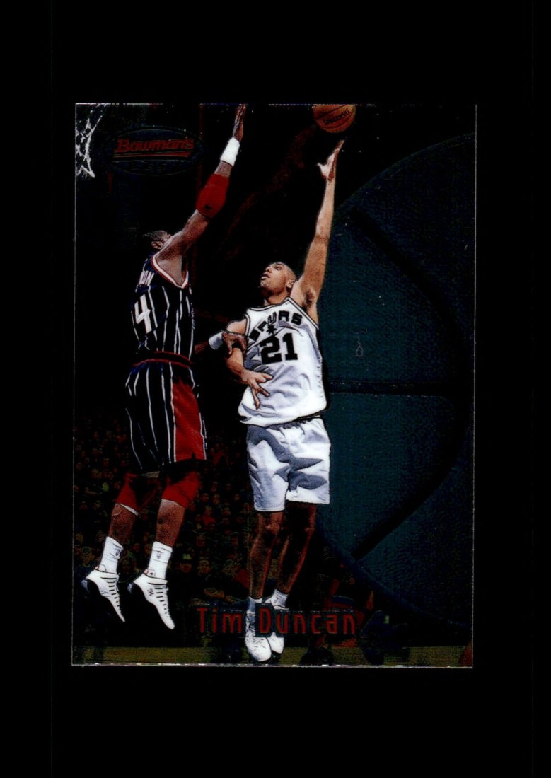 1997-98 Bowmans Best: #106 Tim Duncan RC NM-MT OR BETTER