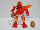 LEGO BIONICLE STARS TAHU (7116) COMPLETE FIGURE WITH GOLD MASK **FREE SHIPPING**