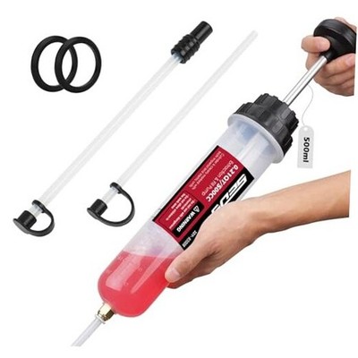  Fluid Extractor, Multi-Purpose Oil Syringe, Oil Suction Pump, Manual 500CC