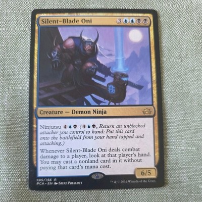MTG Silent-Blade Oni 105/156  Regular LP