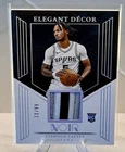 2024-25 Panini Noir Stephon Castle Elegant Decor /99 Patch Card Spurs RC