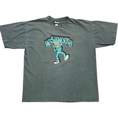 Vintage 90s Mushmouth Fat Albert Cartoon T-Shirt Screen Stars Best XL
