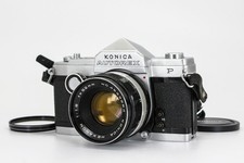 Konica Autorex P 35mm Film Camera Konica Hexanon 52mm f/1.8 Lens JAPAN Exc 4