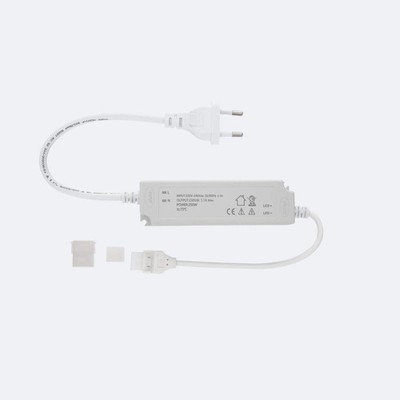 Treiber Flicker Free für LED Streifen 220V AC SMD Silicone FLEX IP65 Breite 12mm