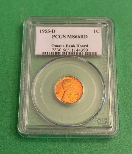 1955-D Lincoln Wheat Cent — photo from another recent sale