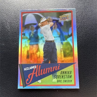 Upper Deck Golf Acclaimed Alumni Annika Sorenstam Card AL-2 2026 
